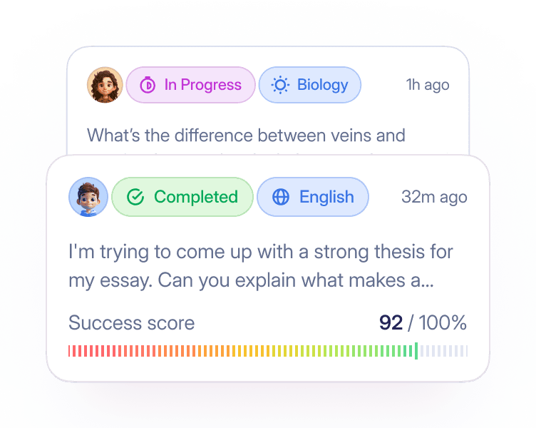 Homework check for parents